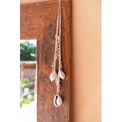 Le Collier Coquillage Cauris Grand Blanc