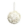 La boule de coquillage rose - Blanc - M