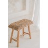 Le Banc en Raphia - Naturel