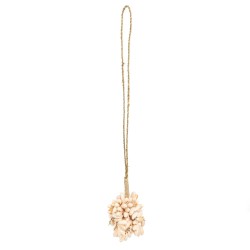 Le pompon coquillage rose