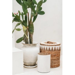 Tabouret The Tribe - Blanc Naturel