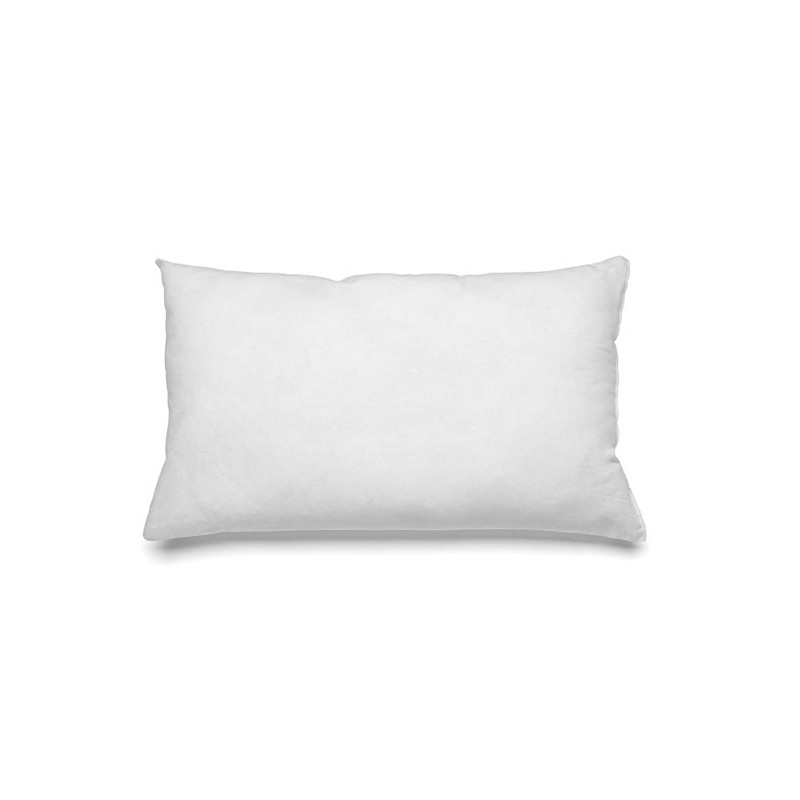 Coussin intérieur blanc rectangulaire - 30x50