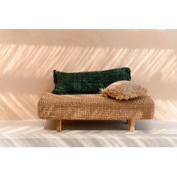 La housse de coussin Oh My Gee - Vert forêt - 35x100