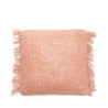 La housse de coussin Oh My Gee - Rose saumon - 40x40