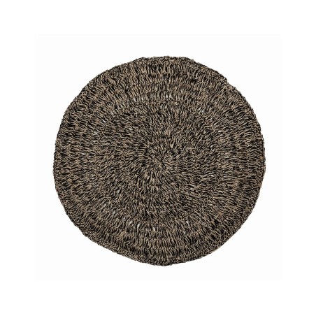 Le Tapis Jonc de Mer - Noir Naturel - 100