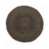 Le Tapis Jonc de Mer - Noir Naturel - 150