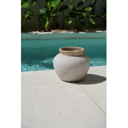 Le Vase Styly - Béton Naturel - L