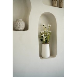 Le Vase Sournois - Blanc Naturel - S