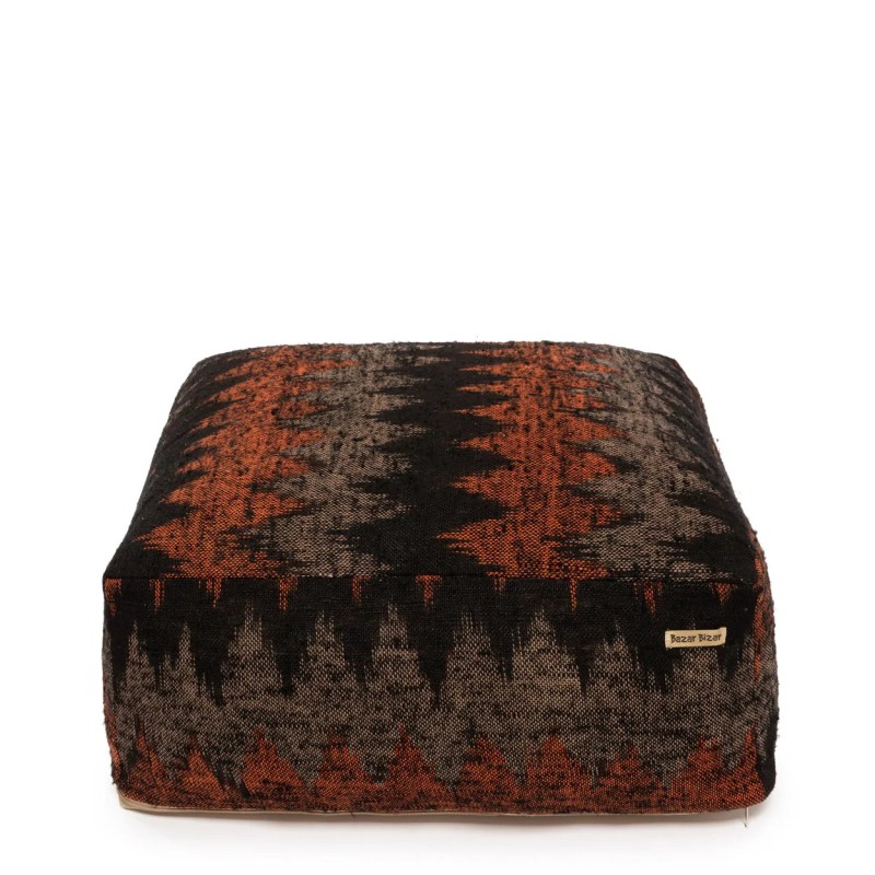 Le pouf Oh My Gee - Noir Orange