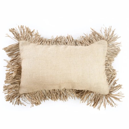 La Housse de Coussin en Jute Bonita - Naturel - 30x50