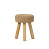 Le Tabouret en Raphia - Naturel