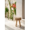 Le Tabouret en Raphia - Naturel