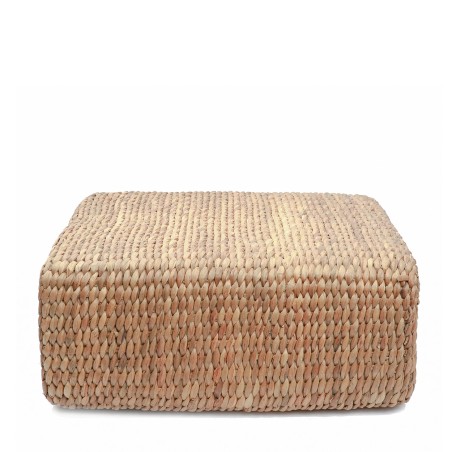 Le Pouf Jacinthe Carré - Naturel - M