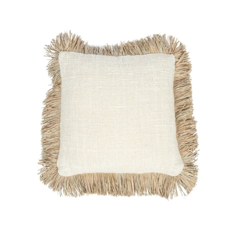 La Housse de Coussin Saint Tropez - Blanc Naturel - 40x40