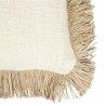 La Housse de Coussin Saint Tropez - Blanc Naturel - 40x40