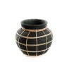 Le Vase Belly - Noir Naturel - S