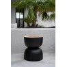 Le Tabouret Karbun - Noir Naturel