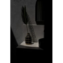 Le Vase Whoopy - Noir Naturel - L