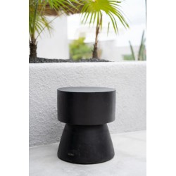 Le tabouret Warmi - Noir