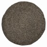 Le tapis jonc de mer - Noir naturel - 200