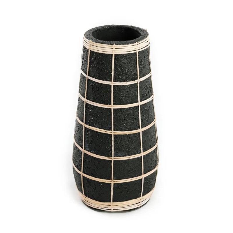 Le vase Cutie - Noir Naturel - L