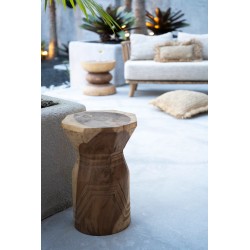 Tabouret The Bloom - Naturel