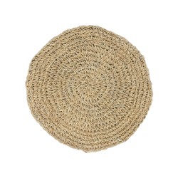 Le Set de Table Jonc de Mer Rond - Naturel