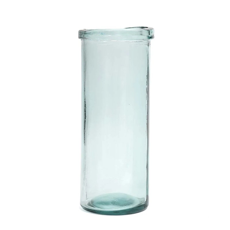 Le vase Jiandan - Bleu - L