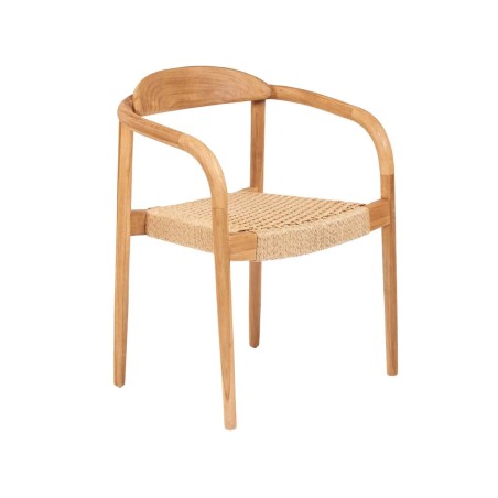 La chaise de salle à manger Pandan - Naturel - Extérieur